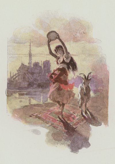 Illustration for Notre-Dame De Paris by Victor Hugo by Lucius Rossi